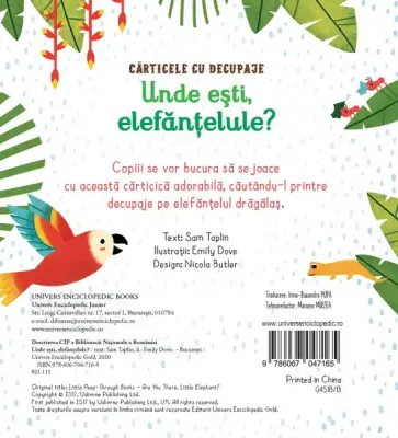Unde esti, elefantelule? (Usborne)
