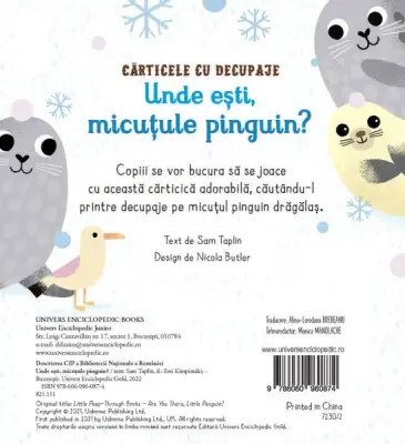 Unde esti, micutule pinguin? (Usborne) — Usborne Books