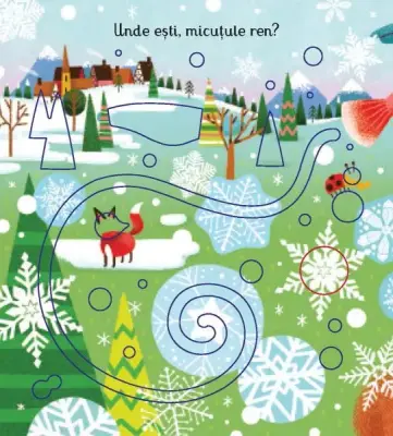 Unde esti, micutule ren? (Usborne) — Usborne Books