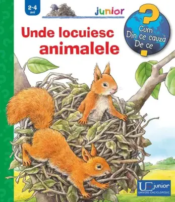 Unde locuiesc animalele? – Carte pentru copii