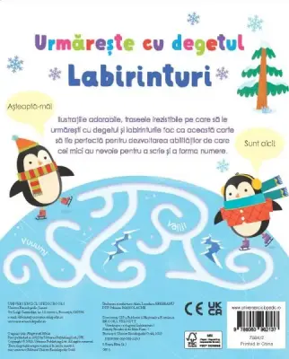 Urmareste cu degetul Labirinturi (Usborne)