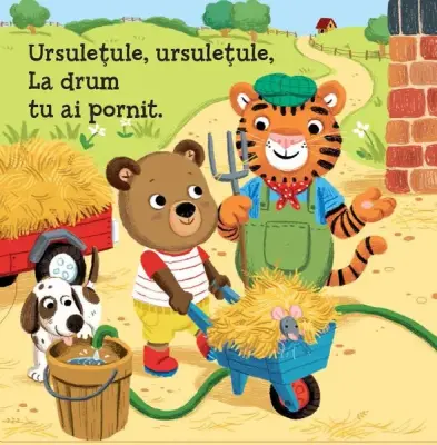 Ursuletul merge in vizita la ferma — Benji Davies