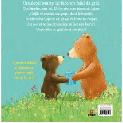 Ursuletul si cutia cu griji, Suzanne Chiew, Sean Julian – Carte pentru copii