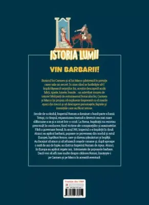 Volumul 12. Istoria lumii. Vin barbarii! – Carte pentru copii
