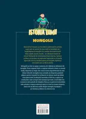 Volumul 21. Istoria lumii. Mongolii – Carte pentru copii