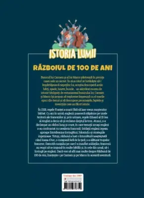 Volumul 22. Istoria lumii. Razboiul de 100 de Ani – Carte pentru copii