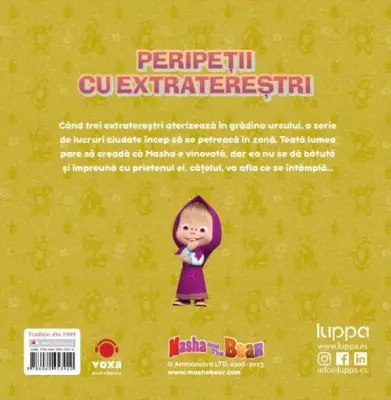 Volumul 24. Masha si Ursul. Peripetii cu extraterestri