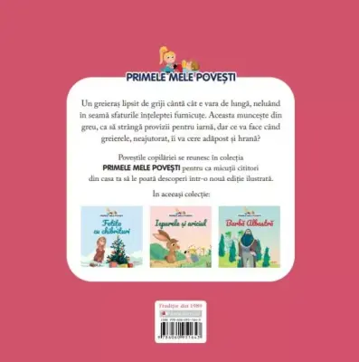Volumul 26. Primele mele povesti. Greierele si furnica