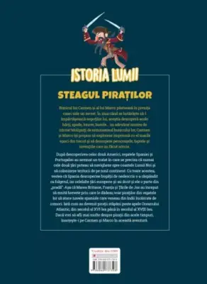 Volumul 31. Istoria lumii. Steagul piratilor – Carte pentru copii
