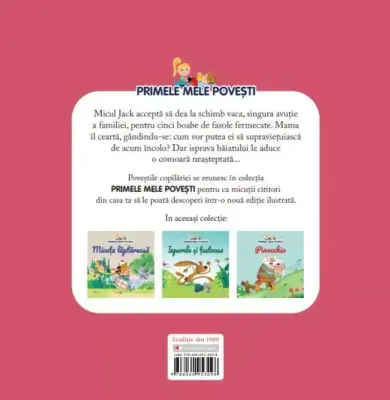 Volumul 38. Primele mele povesti. Jack si vrejul de fasole