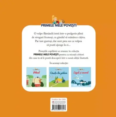 Volumul 60. Primele mele povesti. Vulpea si strugurii