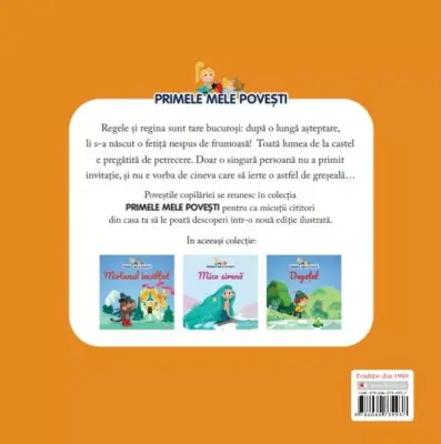 Volumul 8. Primele mele povesti. Frumoasa adormita – Carte pentru copii