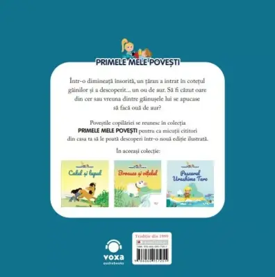 Volumul 83. Primele mele povesti. Gainusa cu oua de aur