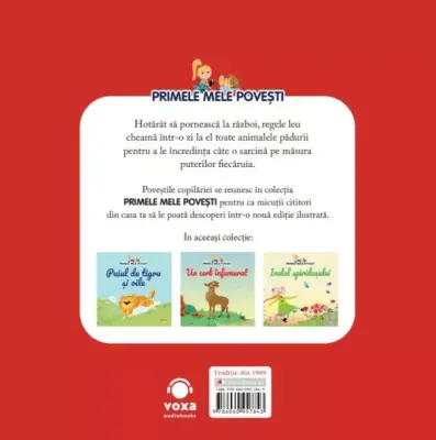 Volumul 89. Primele mele povesti. Leul se pregateste de razboi