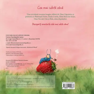 Zana Capsunica. Cea mai iubita zana. – Carte pentru copii