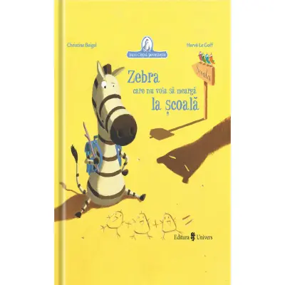Zebra care nu voia sa mearga la scoala, Christine Beigel