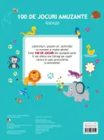 100 de jocuri amuzante. Animale – Carte pentru copii
