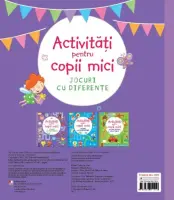 Activitati pentru copii mici. Jocuri cu diferente – Carte pentru copii