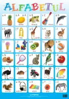 Alfabetul. Planșe educaționale – Carte pentru copii