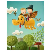 Ambrozie Gălușcă - prietenul dragonilor – Carte pentru copii