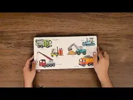 Bebe invata. 100 de mijloace de transport – Carte pentru copii