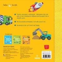 Bebe invata. 100 de mijloace de transport – Carte pentru copii