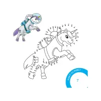 Desenez și colorez unicorni – Carte pentru copii