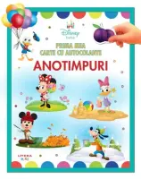Disney bebe. Prima mea carte cu autocolante. Anotimpuri – Carte pentru copii