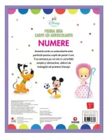 Disney bebe. Prima mea carte cu autocolante. Numere – Carte pentru copii