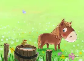 Fetita si Poneiul – Carte pentru copii
