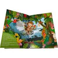 O lume minunată - Aventuri în junglă - Lola - maimuța descoperă jungla – Carte pentru copii