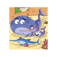 Oceanul Emoțiilor - Balena se simte îngrijorată – Carte pentru copii