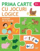 Prima carte cu jocuri logice. Animale de la ferma (3+) thumbnail 1