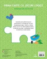 Prima carte cu jocuri logice. Animale de la ferma (3+) thumbnail 2